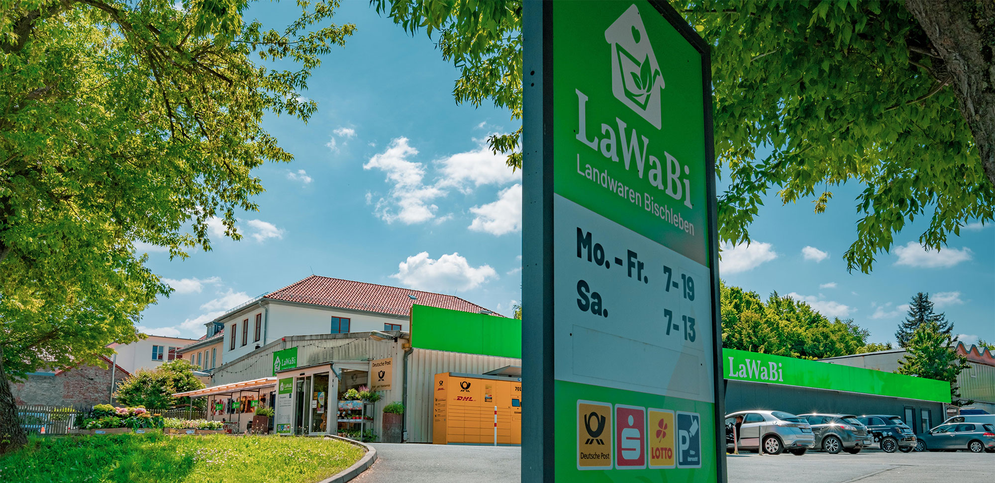 Außenaufnahme LaWaBi in Bischleben