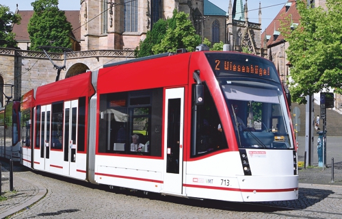 Vierersitz in der Stadtbahn. Grafik mit Reserviert.